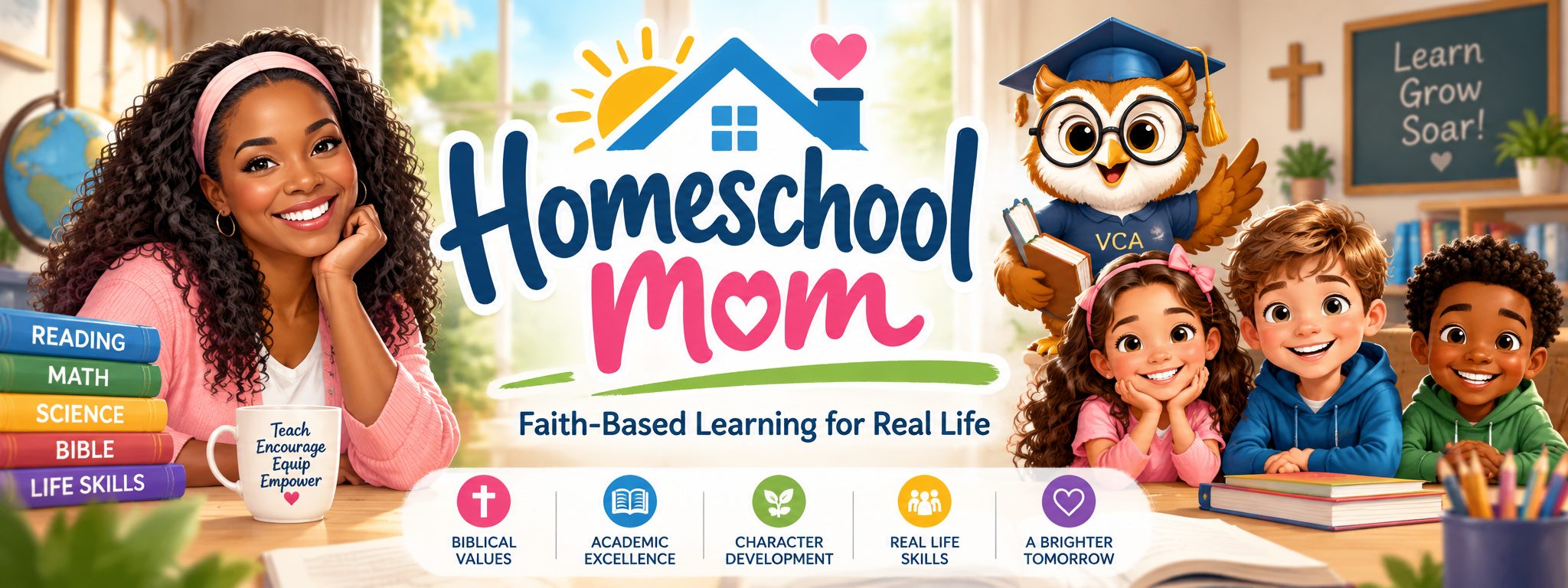 Homeschool Mom: Faith-based learning for real life